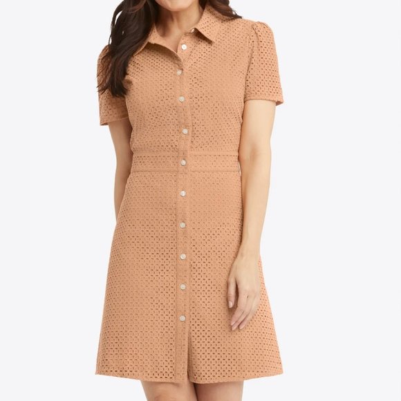 Draper James Dresses & Skirts - Draper James Faith Shirtdress in Eyelet